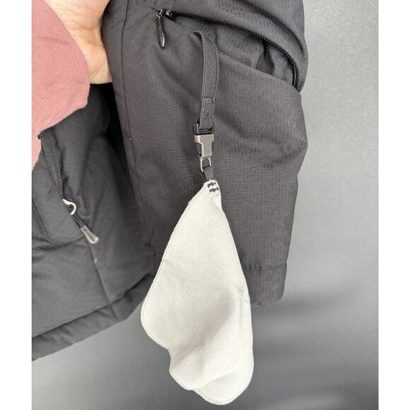 The North Face Womens 600 Goose Down Puffer Jacket S Black Ski Coat Outerwear - Picture 10 of 16